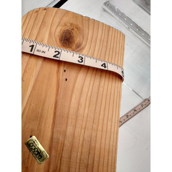 Vintage Enesco Wooden Manger Stable Nativity Scene Handmade 12" X 7" X 5" - Picture 6 of 6